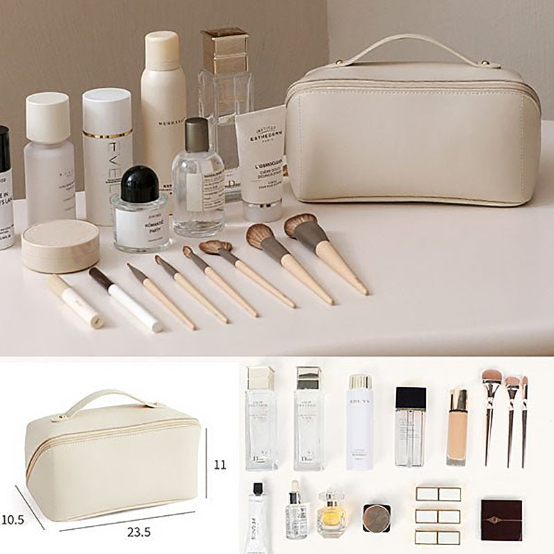 Portable PU Travel Cosmetic Storage Bag