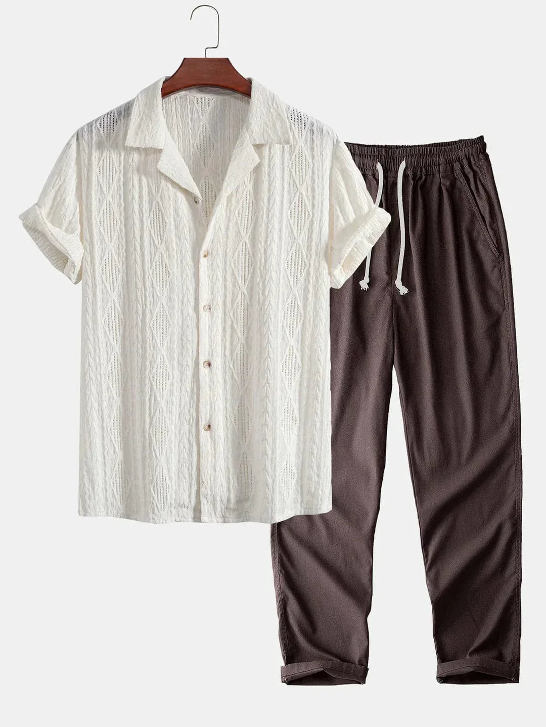 Ariano Linen Shirt & Pants Set