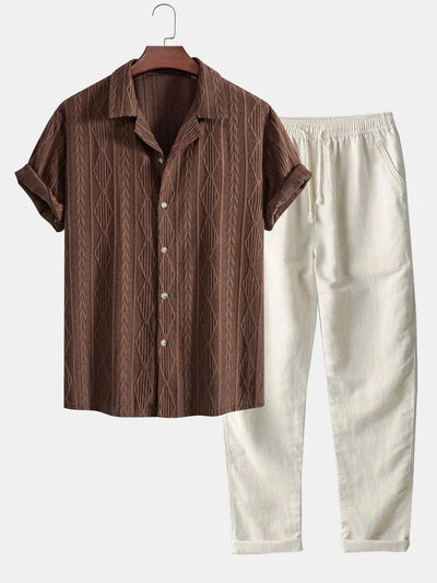 Ariano Linen Shirt & Pants Set