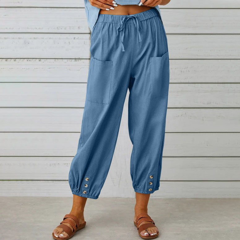 Wide leg pants for women