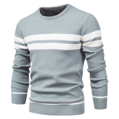 Elias - Casual striped sweater for men