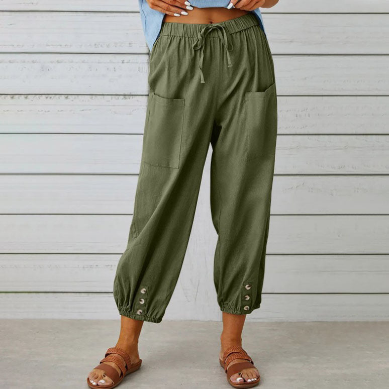 Wide leg pants for women