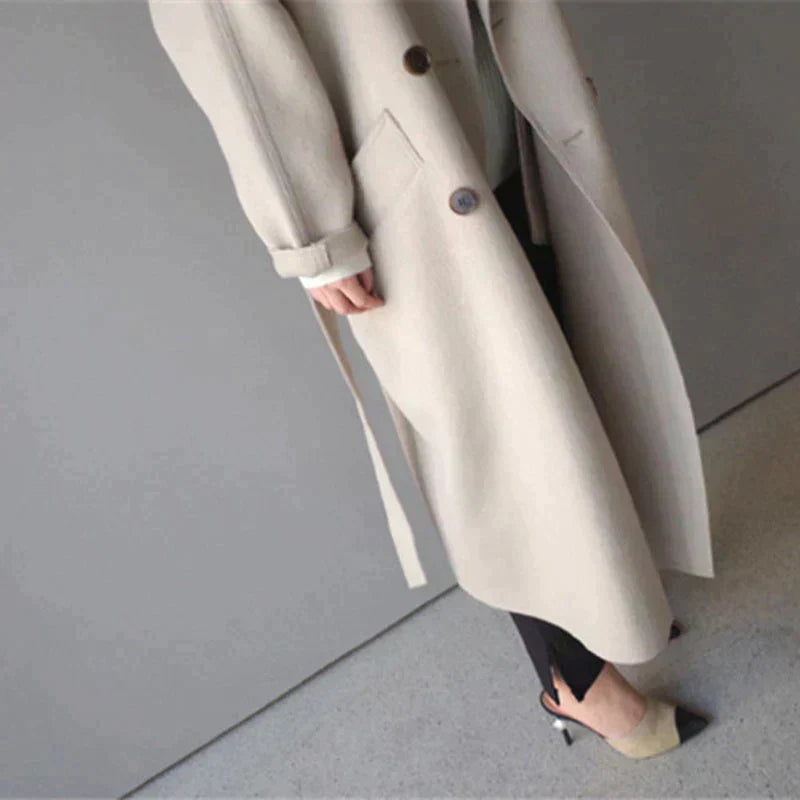 Camille | Elegant long winter jacket