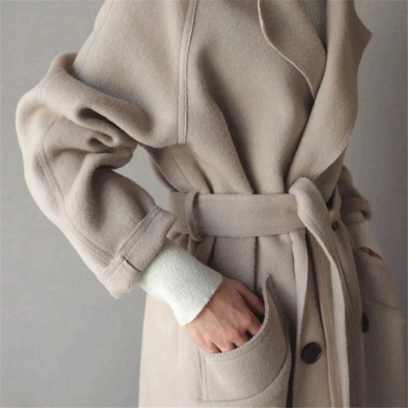 Camille | Elegant long winter jacket