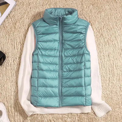 Ultralight down vest for women