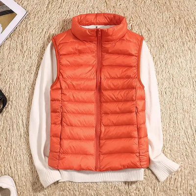 Ultralight down vest for women