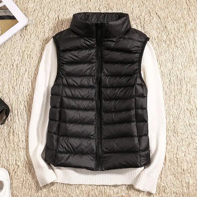 Ultralight down vest for women