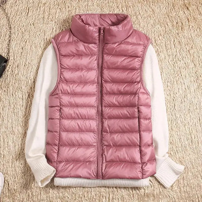 Ultralight down vest for women