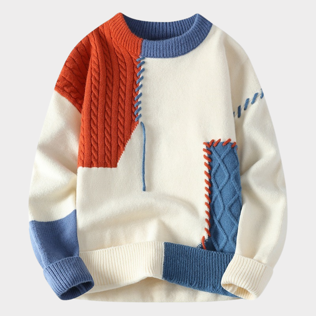 Spectrum - Patchwork sweater