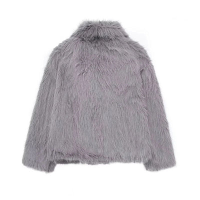 Mila cozy faux fur coat