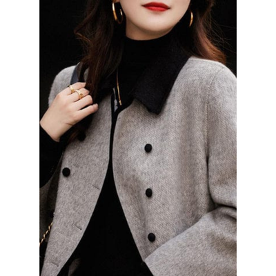 Long winter trench coat for women | Long sleeve