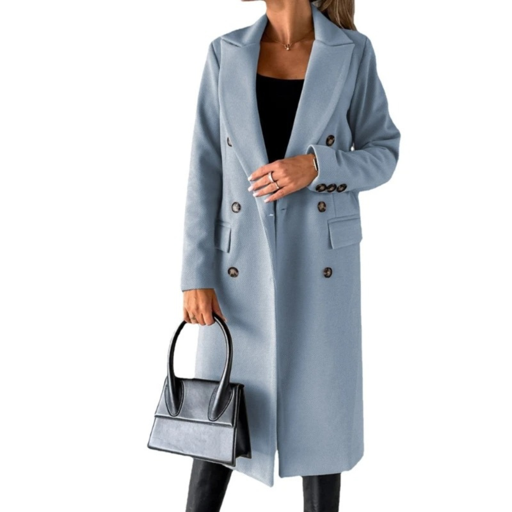 Sophie - Elegant winter coat for women - Wool look