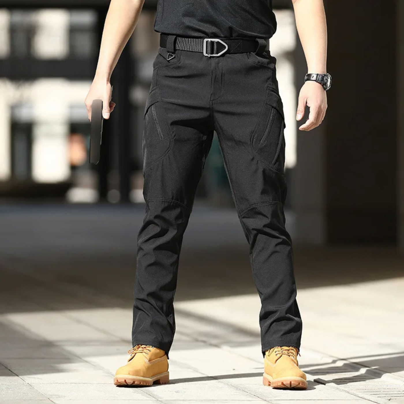 FlexOld - Tactical cargo pants for men - waterproof work pants with pockets