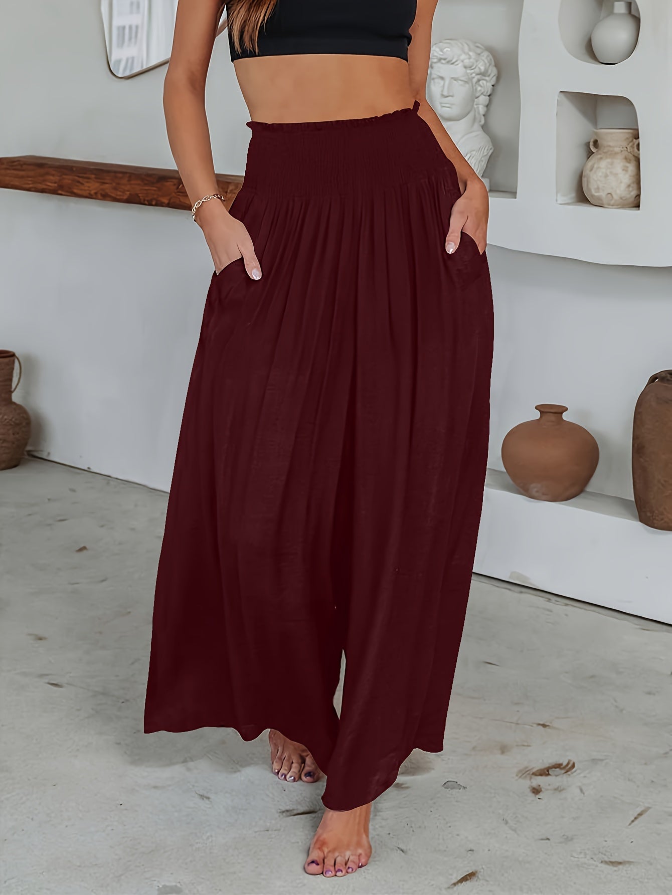 Noor - Casual Wide Leg Pants