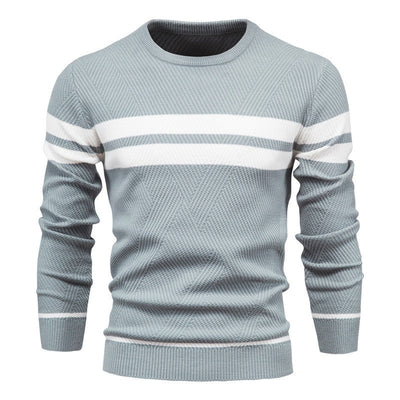 Elias - Casual striped sweater for men