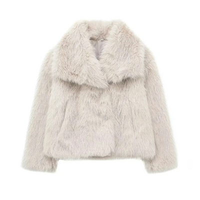 Mila cozy faux fur coat