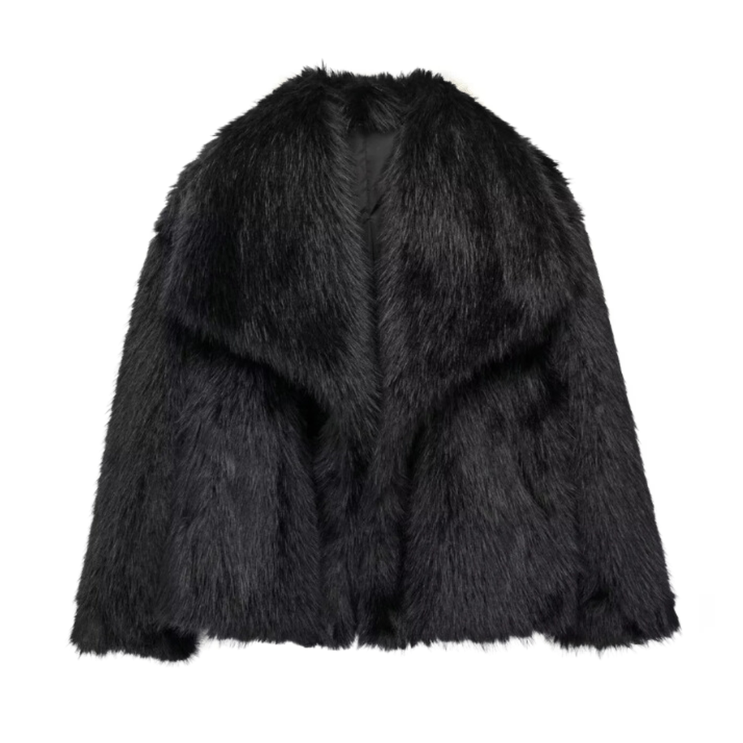 Mila cozy faux fur coat