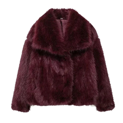 Mila cozy faux fur coat