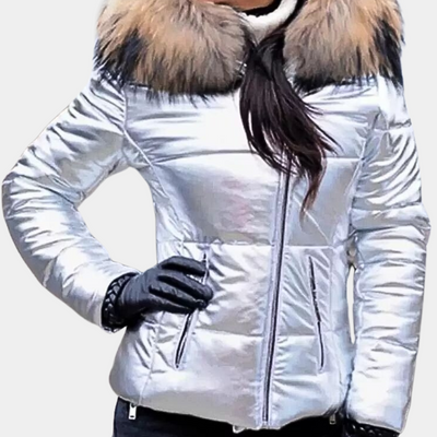 Isana - Soft padded hooded jacket for women