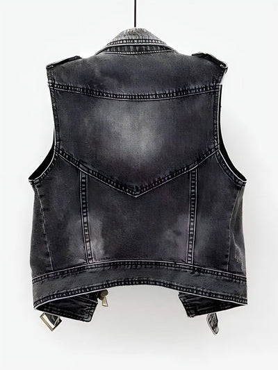 Denim vest for women - Debi