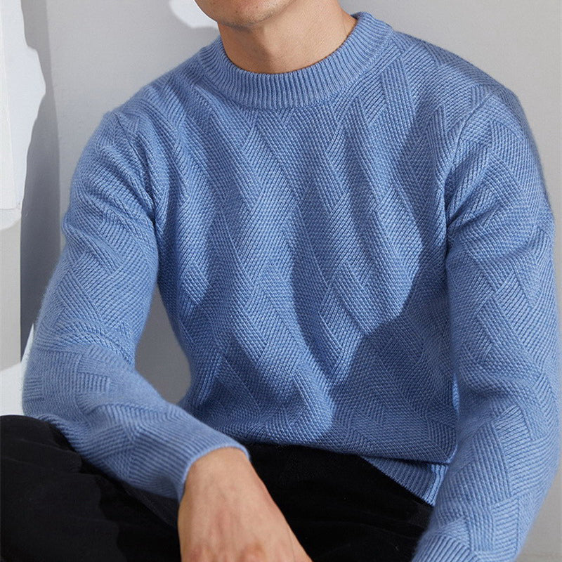 Elegant cashmere sweaters for men in multiple colors