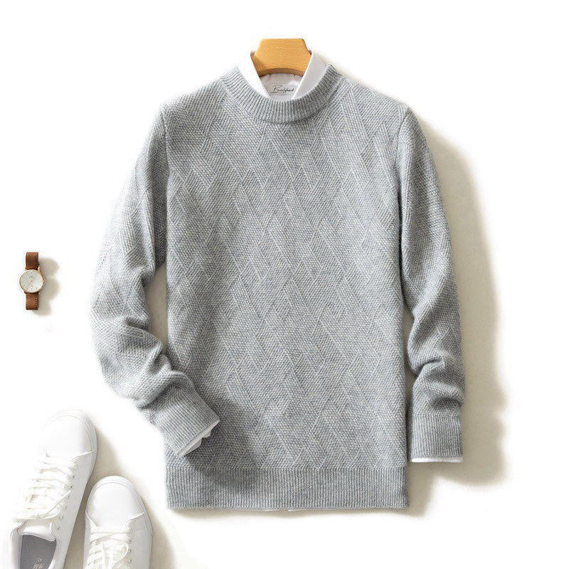 Elegant cashmere sweaters for men in multiple colors