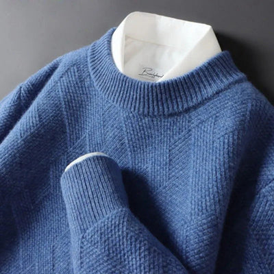 Elegant cashmere sweaters for men in multiple colors