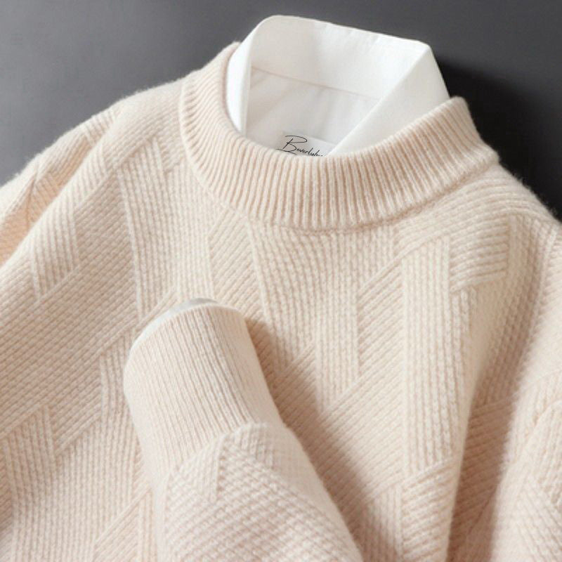 Elegant cashmere sweaters for men in multiple colors