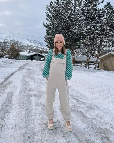 Tess - Ultra Comfort Fleece Overalls