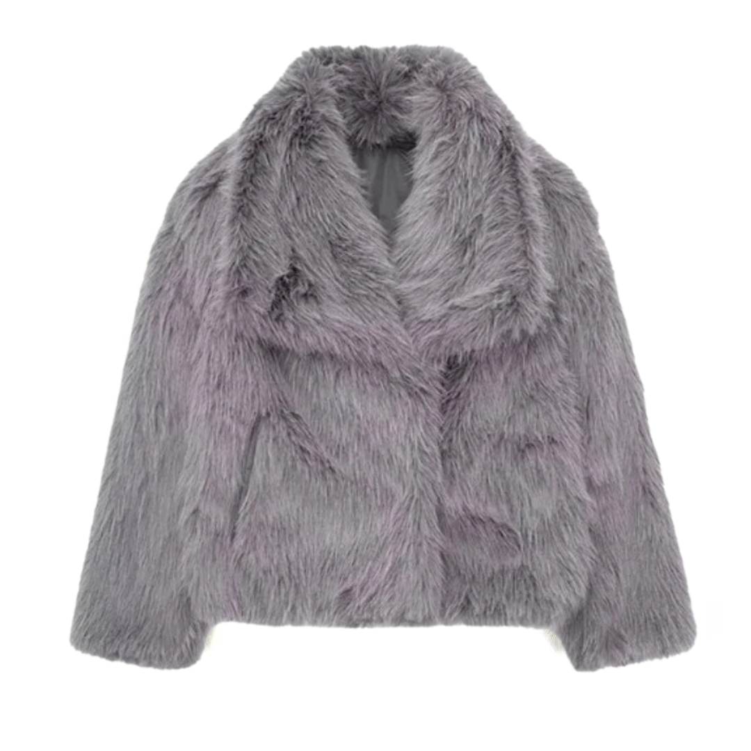 Mila cozy faux fur coat