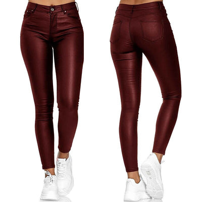 Stretch | Stretchable Leather Pants