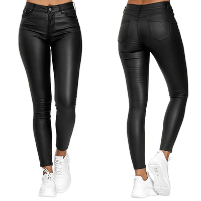 Stretch | Stretchable Leather Pants