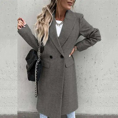 Zoe - Elegant and stylish long coat