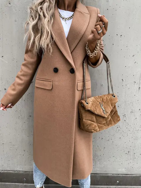 Zoe - Elegant and stylish long coat