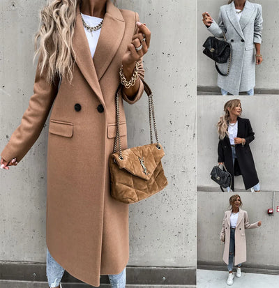 Zoe - Elegant and stylish long coat