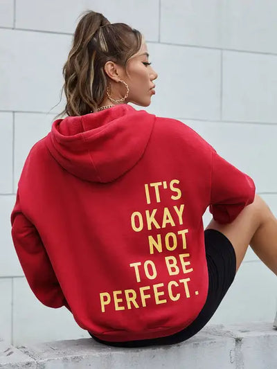 Statement hoodie for women