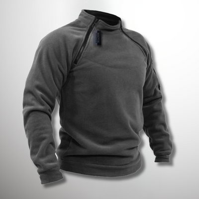 Windproof and tactical fleece sweater for men