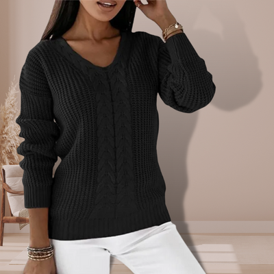 Flat knit sweater for women | Perfect for all seasons