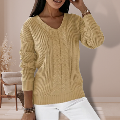 Flat knit sweater for women | Perfect for all seasons