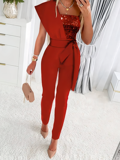 Monroe - Bodycon jumpsuit with sequins