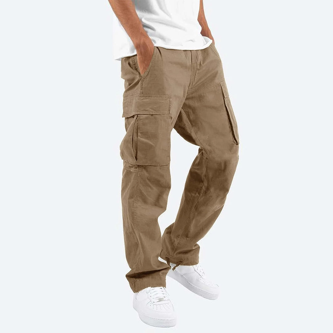 Comfortable single-length cargo pants for men | Perfect for all seasons