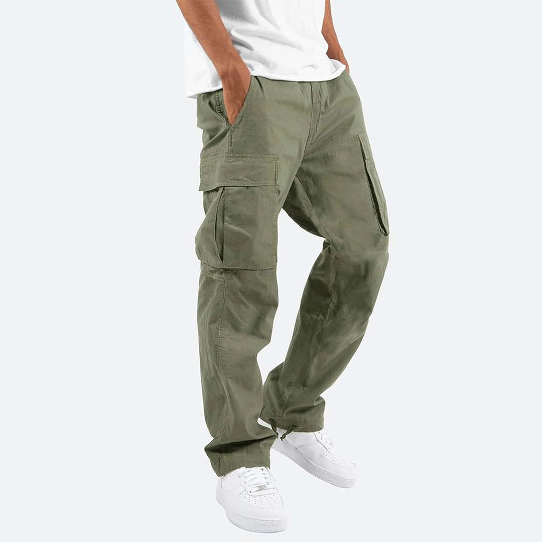 Comfortable single-length cargo pants for men | Perfect for all seasons