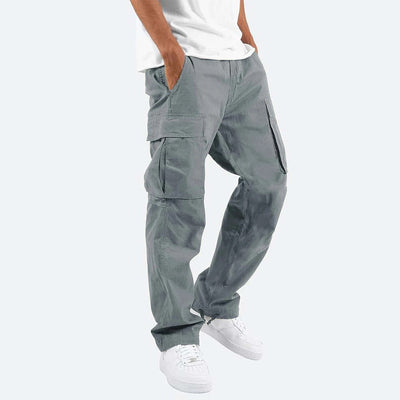 Comfortable single-length cargo pants for men | Perfect for all seasons