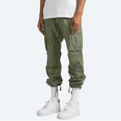 Comfortable single-length cargo pants for men | Perfect for all seasons