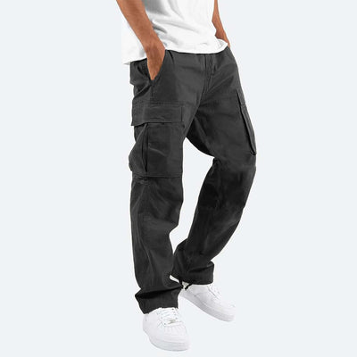 Comfortable single-length cargo pants for men | Perfect for all seasons