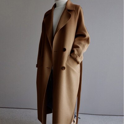 Wollmy - Long wool coat