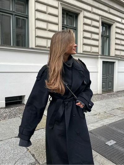 Jemma - Oversized wool coat