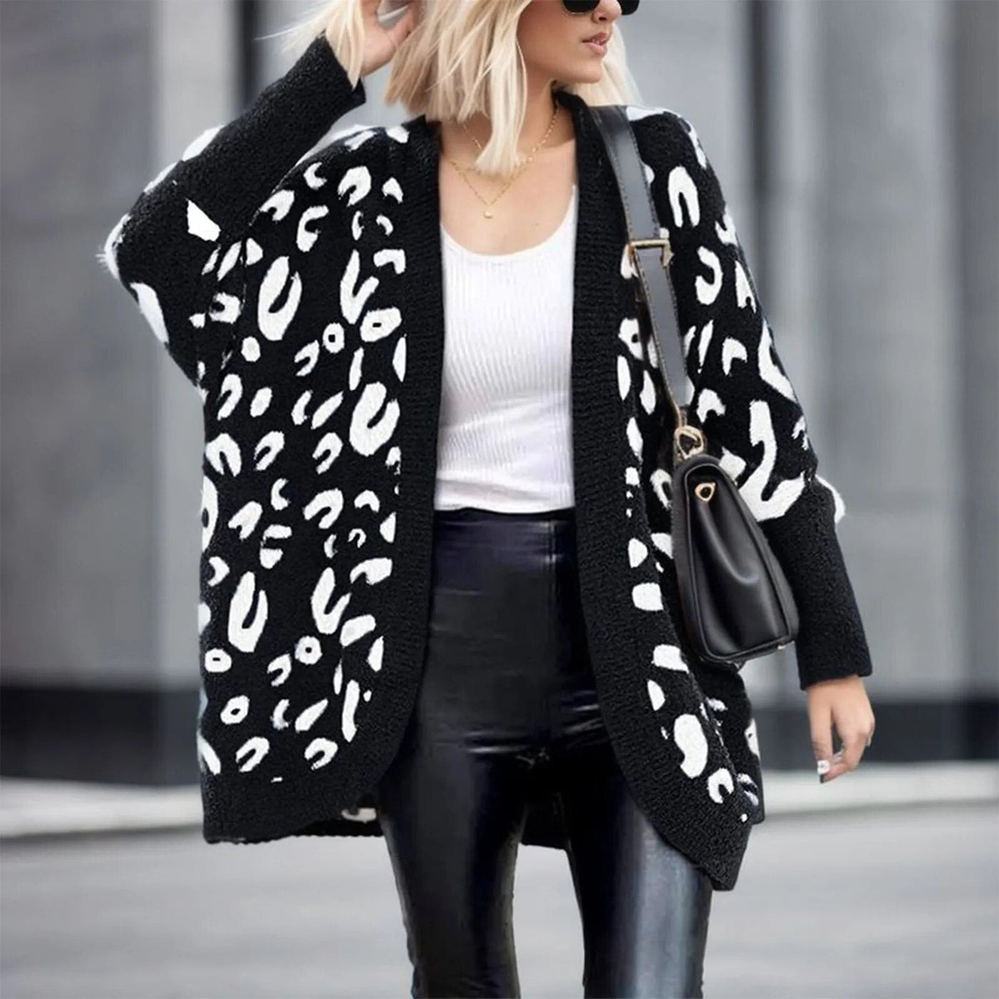 Kiln - Women's leopard print cardigan