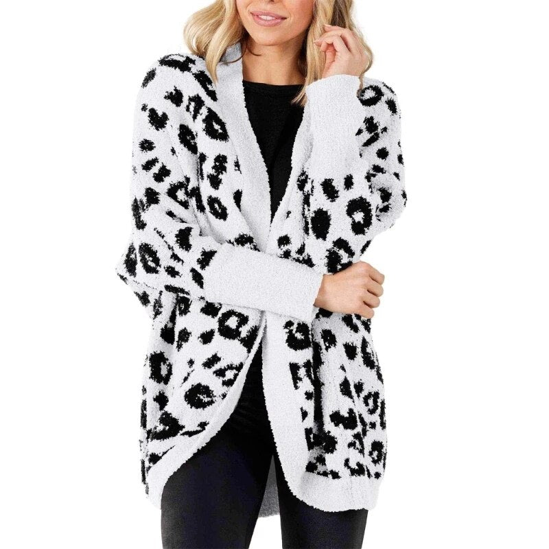 Kiln - Women's leopard print cardigan