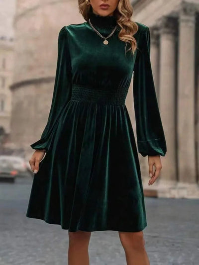 Stylish velvet women's dress | Perfect for spring and summer